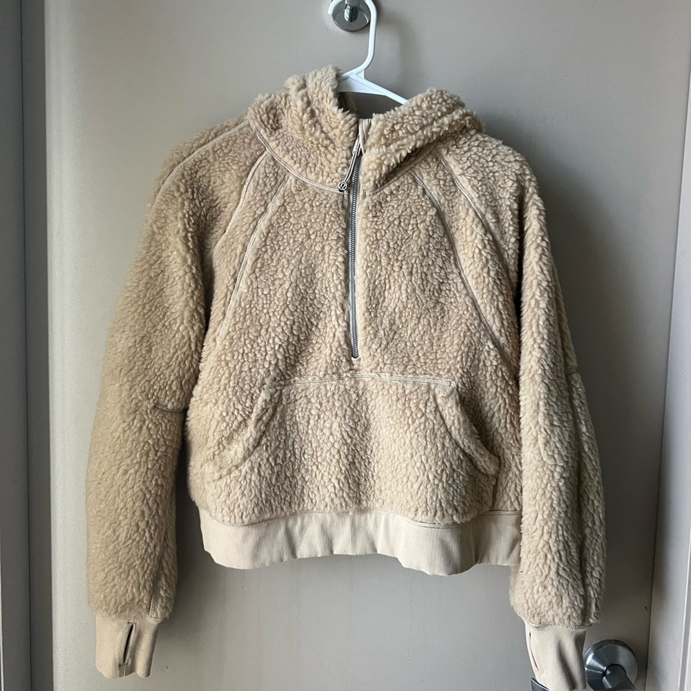 Lululemon Fuzzy Cropped Jacket
